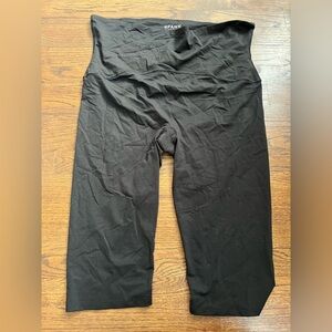 SPANX Capri Cropped Leggings Black 3X